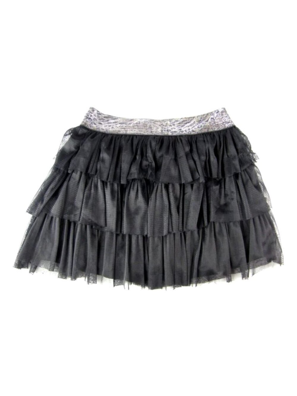 SALE! Ruffle Black Short Mini Skirt